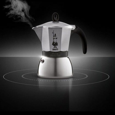 Bình pha cà phê  Bialetti -Moka  màu trắng  3 cup 0004932
