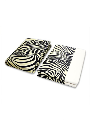 Tấm trải họa tiết ngựa vằn 45x45cm Versace ZBS2429.ZCOJ0045