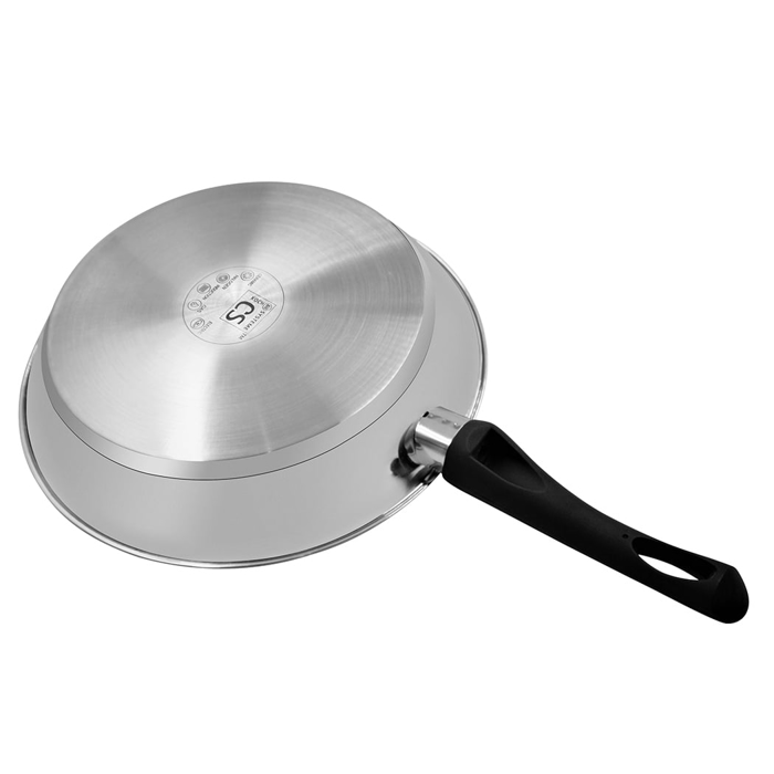 Chảo inox phủ lớp chống dính CS PADERBORN 20cm - 061944