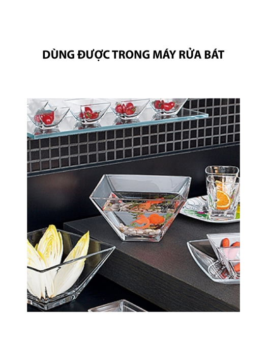 Khay đựng kẹo torcello 14x14cm, code 62970E