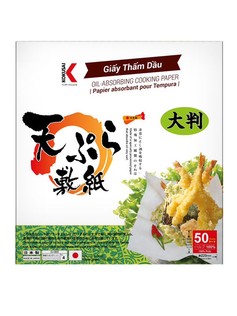 Giấy thấm dấu  tempura KOKUSAI 22x30.9cm (50 sheet/túi)