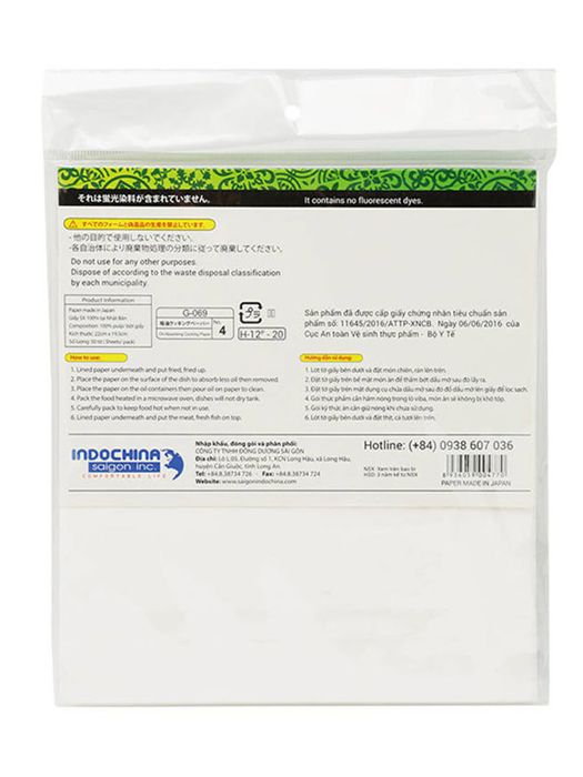 Giấy thấm dấu  tempura KOKUSAI 22x30.9cm (50 sheet/túi)