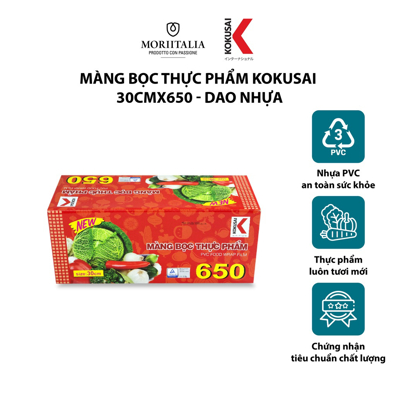 Màng bọc thực phẩm KOKUSAI dao nhựa 30cmx650