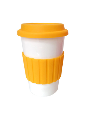 Ly sứ Moriitalia 400ml có nắp nhiều màu - B106-WB-YEL