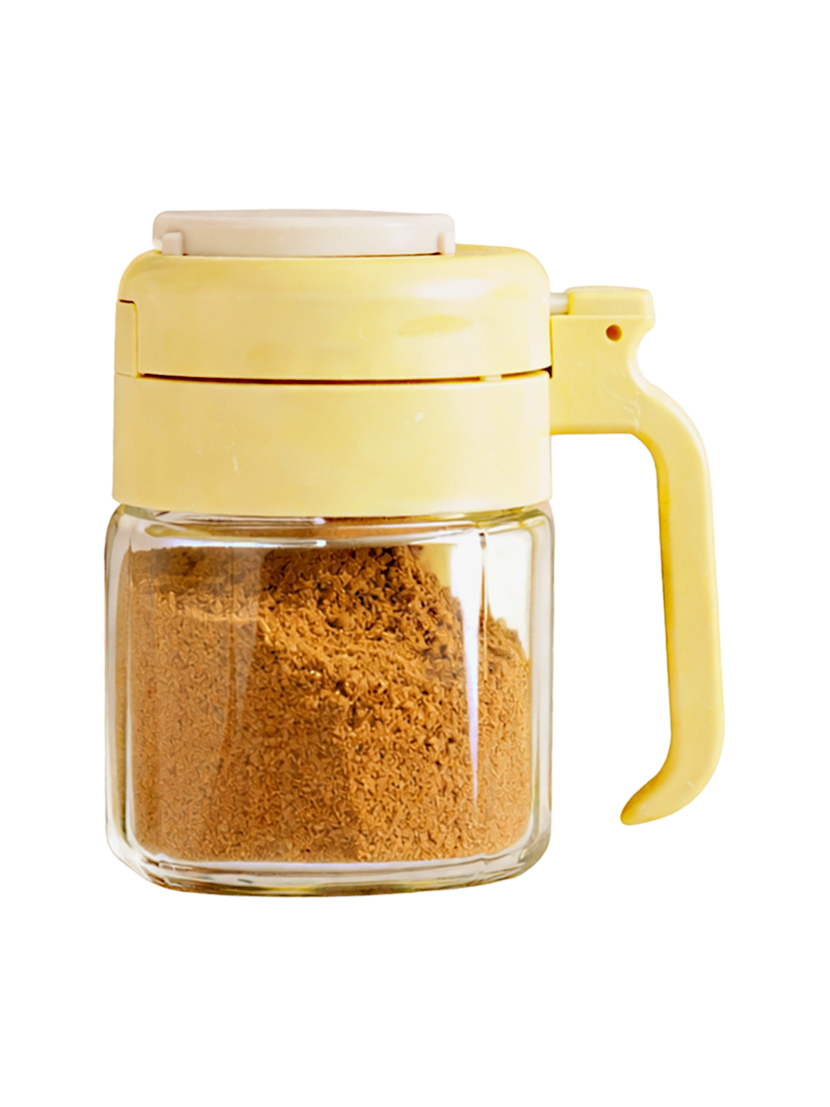 Hủ Đựng Gia Vị Thuỷ Tinh Nắp Kín La Fonte 500ml-000628-YEL