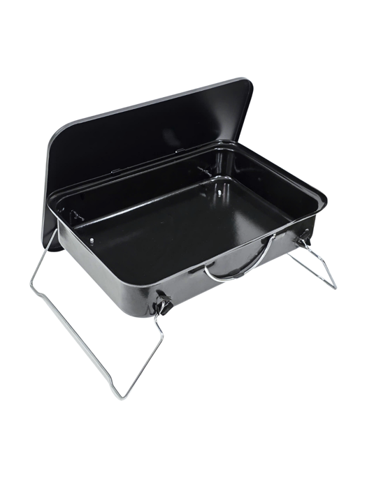 Bếp Than Di Động Có Nắp Kèm Vỉ Nướng La Fonte-015868