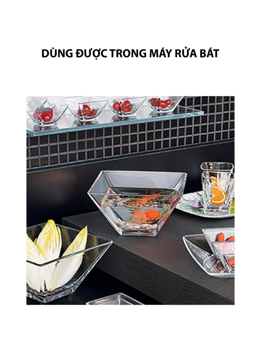 Khay đựng kẹo torcello 14x14cm, code 62970E