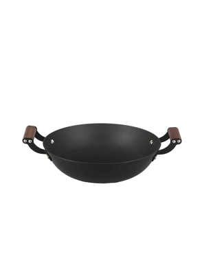 Chảo Gang Sâu Lòng Chống Dính Vân Tổ Ong Titan Carlmann 30cm-017053