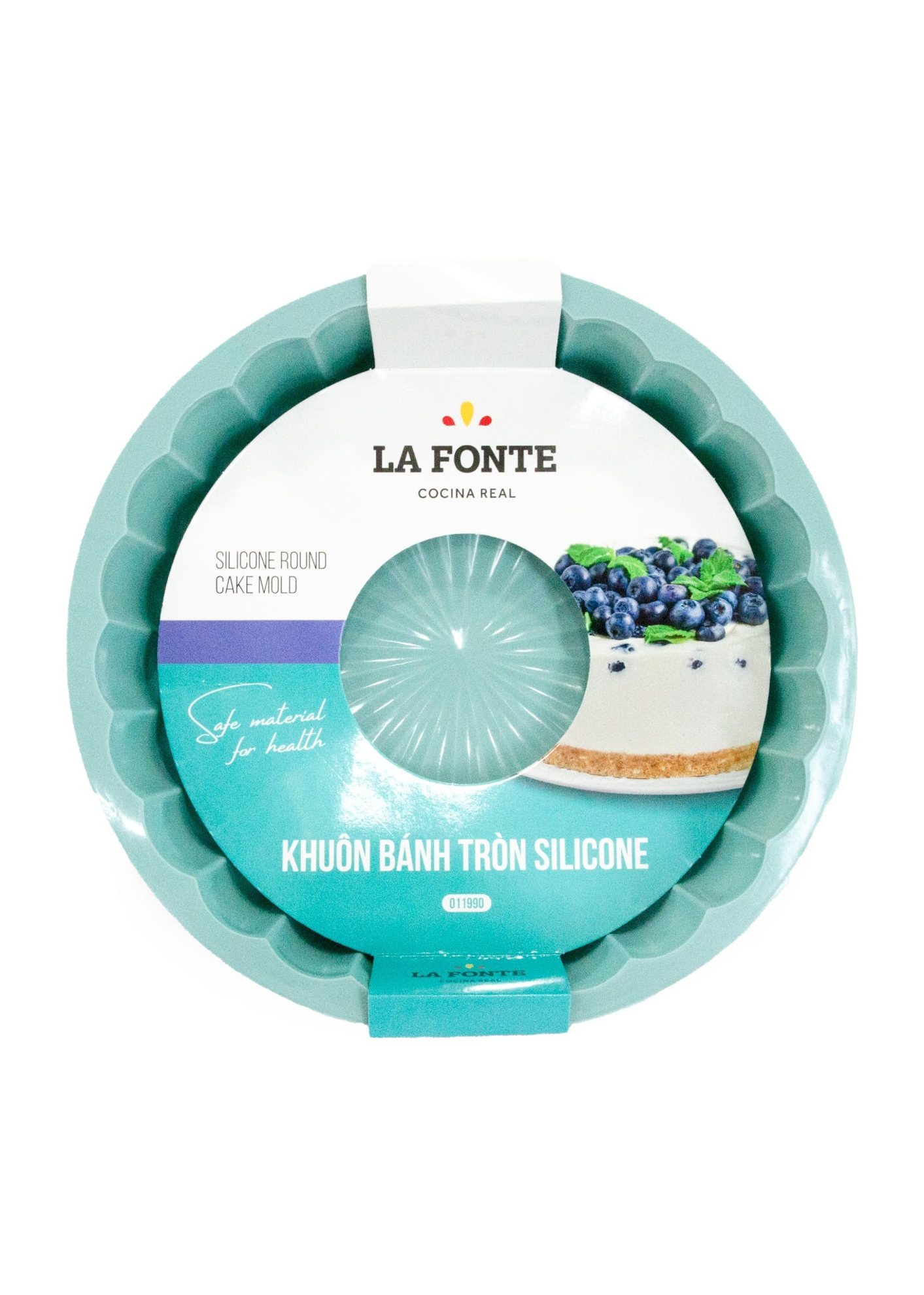 Khuôn bánh tròn silicone La Fonte 27x6.1cm - 011990