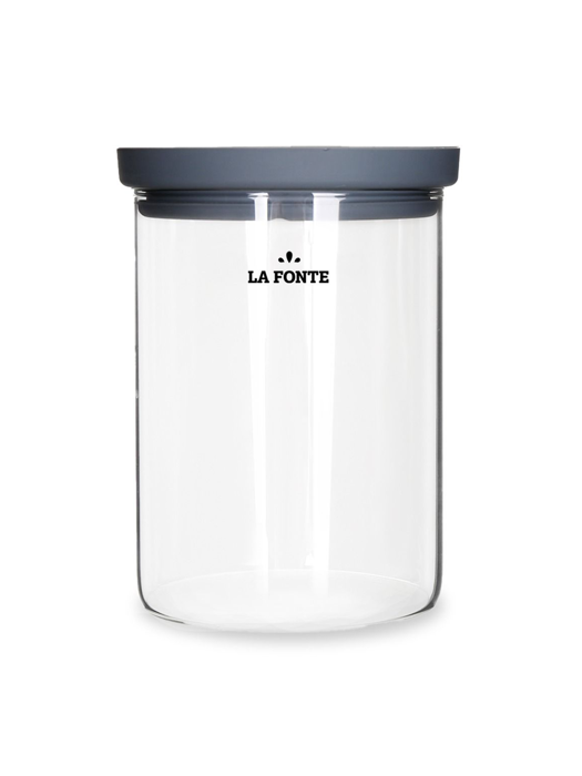 Lọ thủy tinh borosilicate chịu nhiệt nắp xếp chồng La Fonte 650ml - 011617