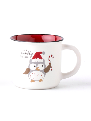 Cốc sứ La Fonte tráng men (006439-WHI-01)