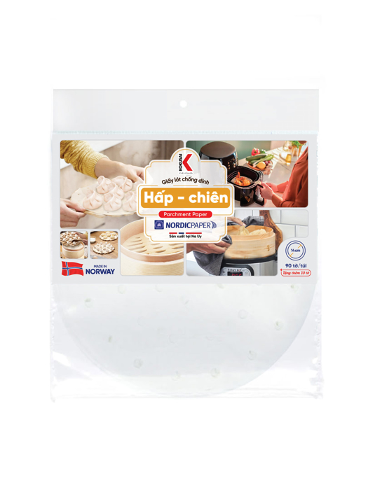 Giấy lót chống dính hấp chiên Kokusai đục lỗ 14 cm - GCDD00002721