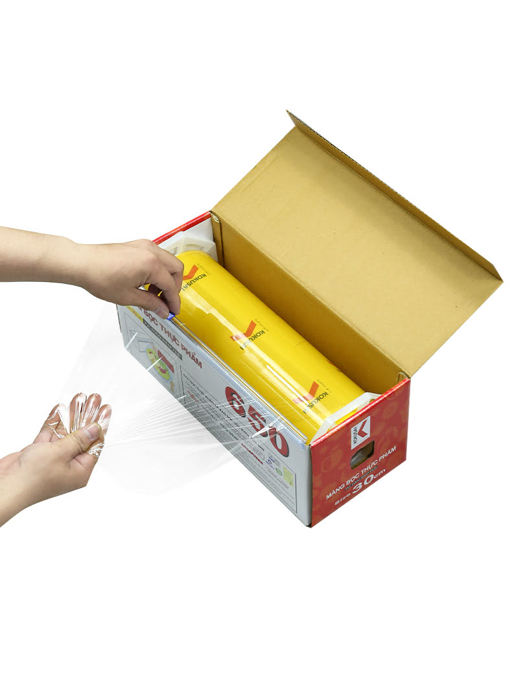 Màng bọc TP Kokusai 45cmx650 (400m)- dao nhựa