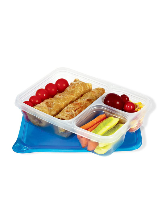 Hộp nhựa Kokusai Biopac 3 ngăn 621ml, 207ml, 118ml lốc/2 SC-3CPCLB-2