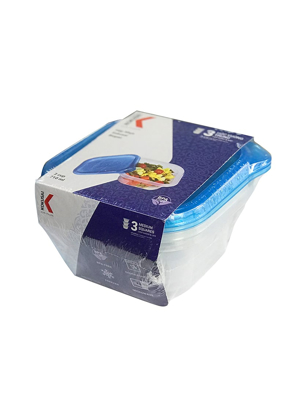 Hộp nhựa Kokusai Biopac 3 cup 710ml SC-03CSLB