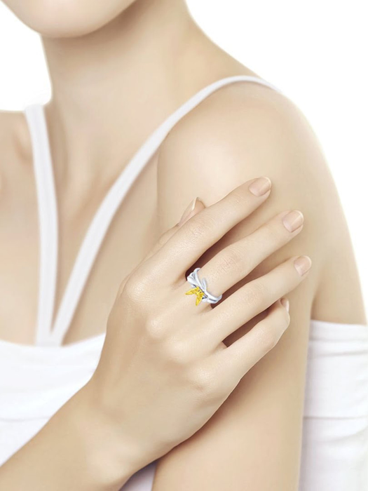 Nhẫn bạch kim 925, không đính đá - 94012522