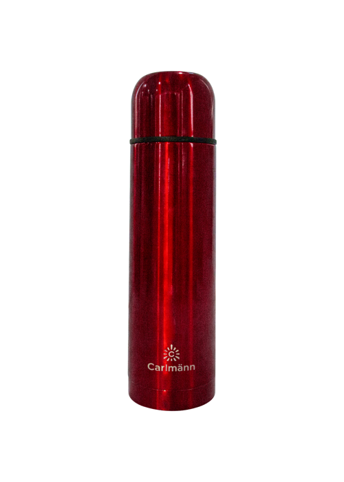Bình Giữ Nhiệt Inox Carlmann 500ml màu đỏ - BES551-R