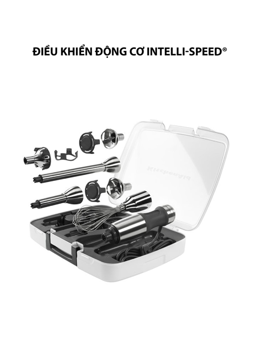 Máy Xay cầm tay Kitchen Aid 5 tốc độ màu đen 5KHB2569GSX