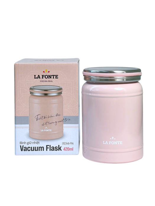 Bình giữ nhiệt đựng thức ăn inox 304 La Fonte HIRU 420 ml - 012348-PIN