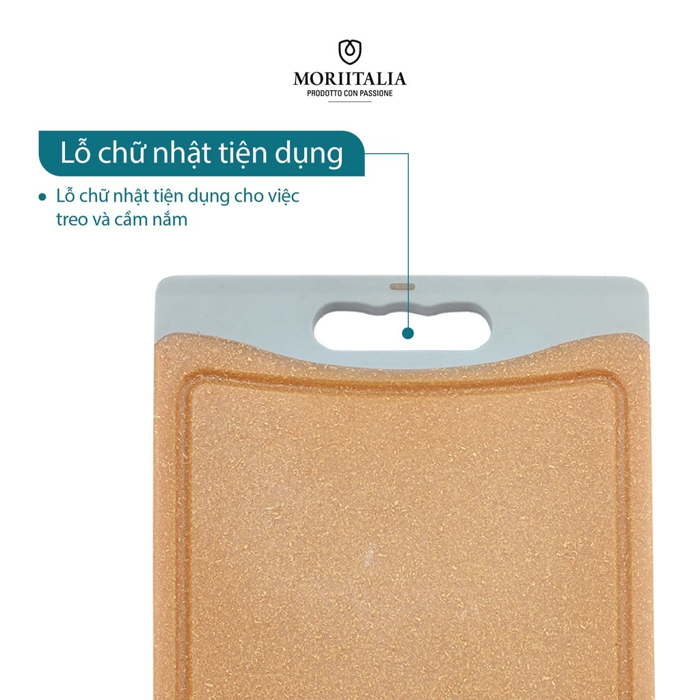 Thớt sợi gỗ Moriitalia bền đẹp an toàn kháng khuẩn 007009