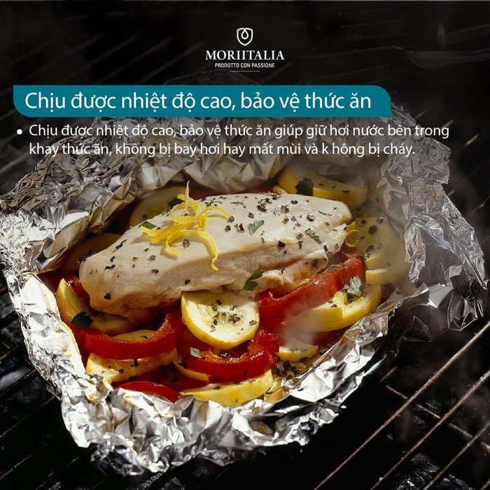 Màng nhôm TP (giấy bạc) Annapurna bọc thực phẩm Moriitalia MNTP00003117