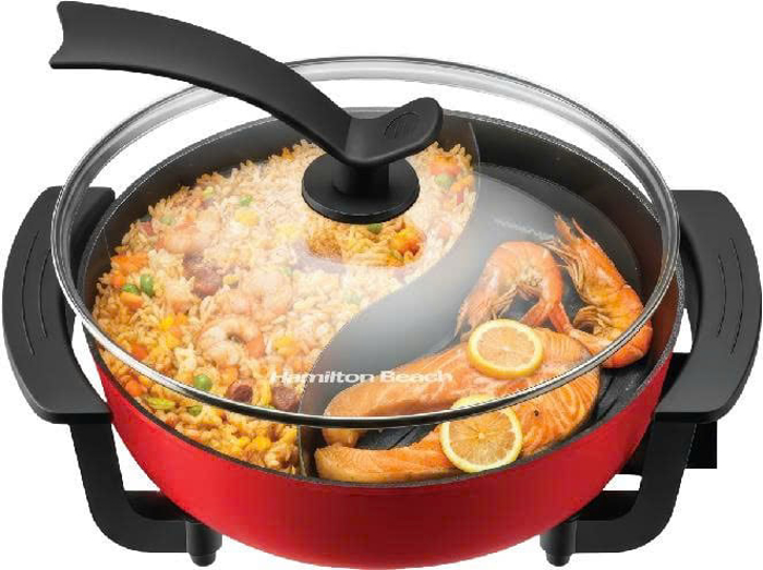 Nồi Lẩu Điện 2 Ngăn Hamilton Beach 5L-000208