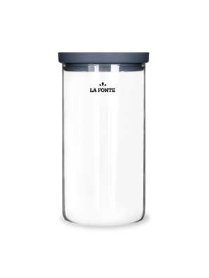 Lọ thủy tinh borosilicate chịu nhiệt nắp xếp chồng La Fonte 1000ml - 011624