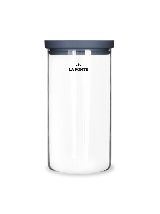 Lọ thủy tinh borosilicate chịu nhiệt nắp xếp chồng La Fonte 1000ml - 011624