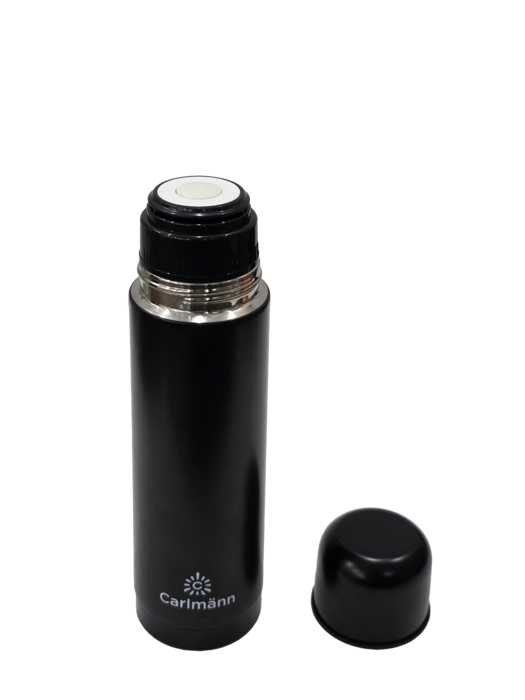 Bình Giữ Nhiệt Inox Carlmann 500ml màu đen-BES551-BLA