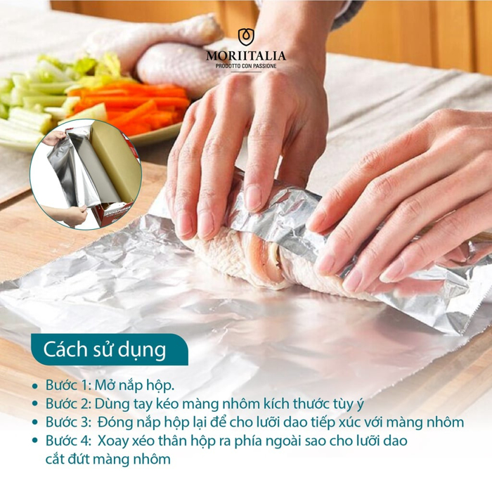 Màng nhôm (giấy bac) Laspalm MNTP00003179