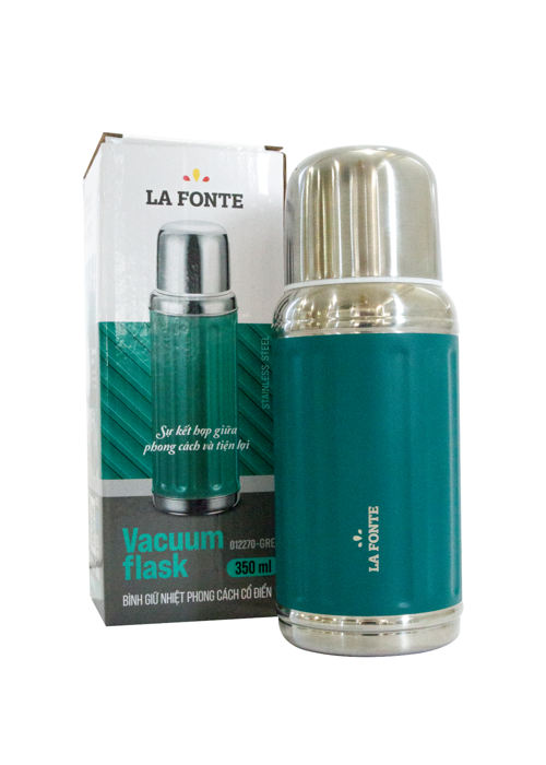 Bình giữ nhiệt phong cách cổ điển La Fonte 350ml - 012270-GRE