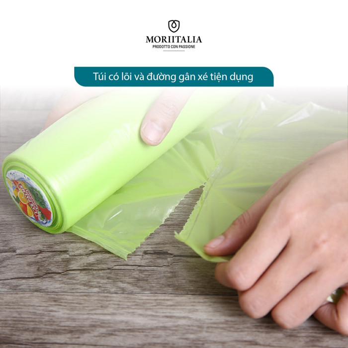 Túi Đựng Rau Củ Laspalm tự hủy sinh học tiện lợi Moriitalia nhiều kích thước