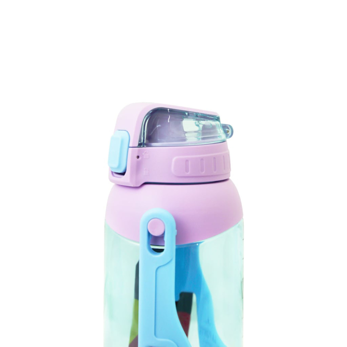 Bình Nước Thể Thao Có Tay Xách La Fonte Màu Hồng 1600ml - 011600 - Chính hãng Moriitalia, chịu nhiệt cao, nắp một chạm