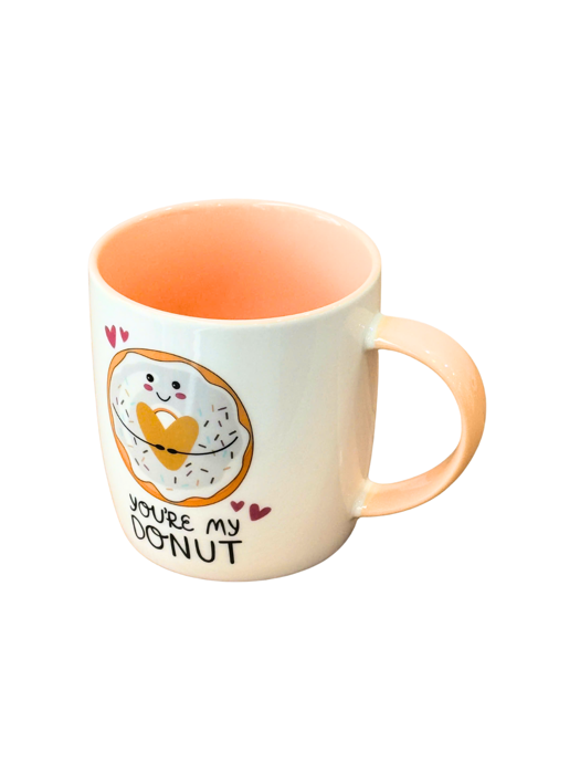 Ly sứ La Fonte Bánh Donut 360ml-015721-WHI-02