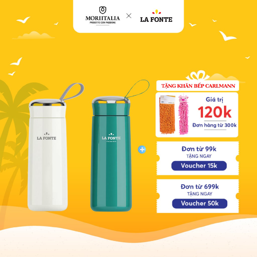 Bình giữ nhiệt La Fonte 400ml - 006637