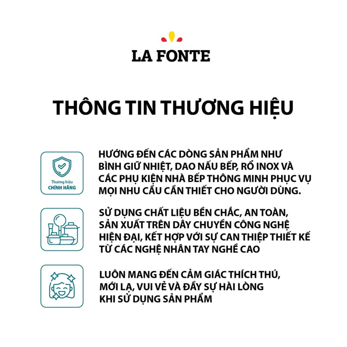 Vỉ 4 ống hút Inox có cọ vệ sinh La Fonte an toàn tiện lợi cao cấp Moriitalia 006699