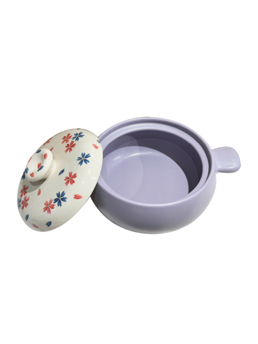 Nồi Sứ Ceramic Delaware Có Tay Cầm 2.5L-015073-PUR