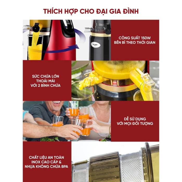 Máy ép chậm Kuchenzimmer - 9002257