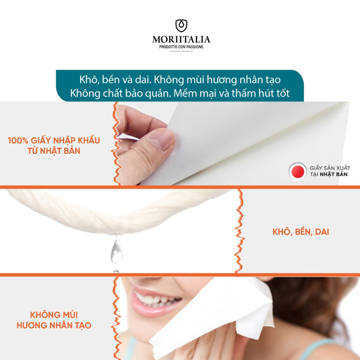 Giấy nhà bếp chuyên nghiệp Kokusai 26x24.5cm (100 tờ/2 cuộn) Moriitalia GTDD00002301
