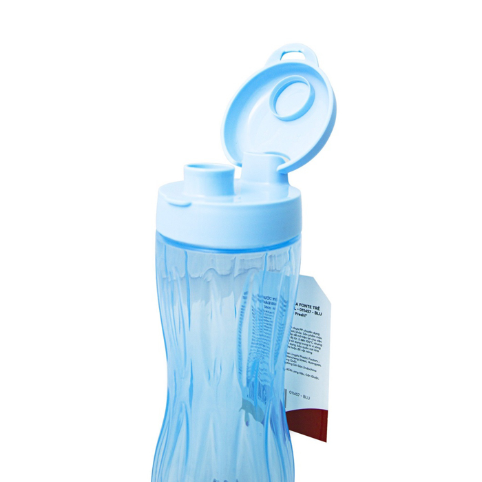 Bình nước thể thao trẻ trung LA FONTE 680ml Sport Bottle, Chất liệu PP an toàn sức khoẻ - Chính hãng MORIITALIA 011457