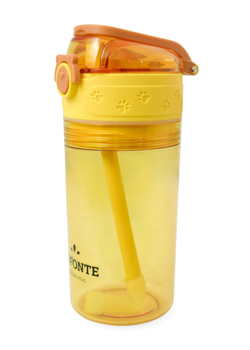 Bình nước thể thao 2 tầng La Fonte 450ml - 004091-YEL