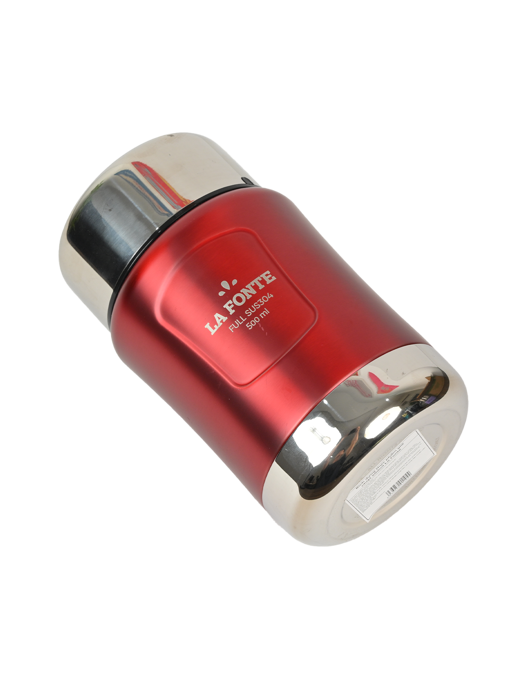 Bình đựng thực phẩm giữ nhiệt 500ml LaFonte 011044-RED