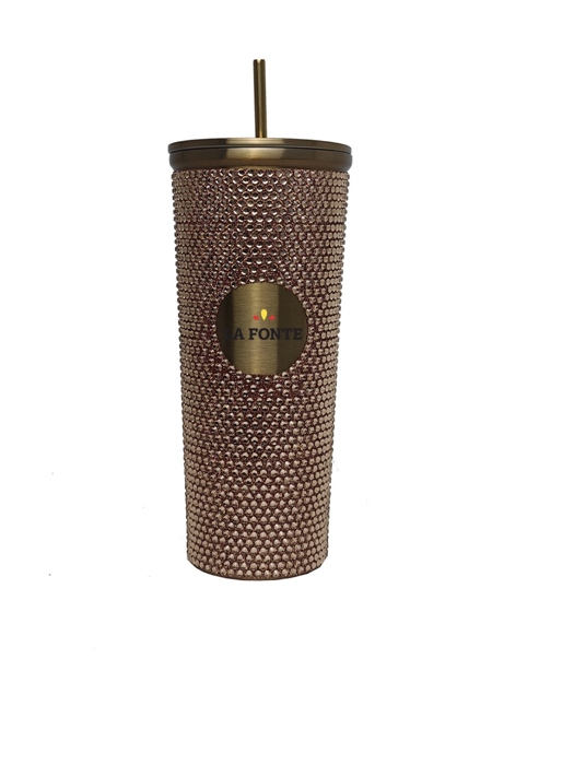 Ly Giữ Nhiệt Diamond La Fonte Kèm Ống Hút-700 ml-000543-GOL