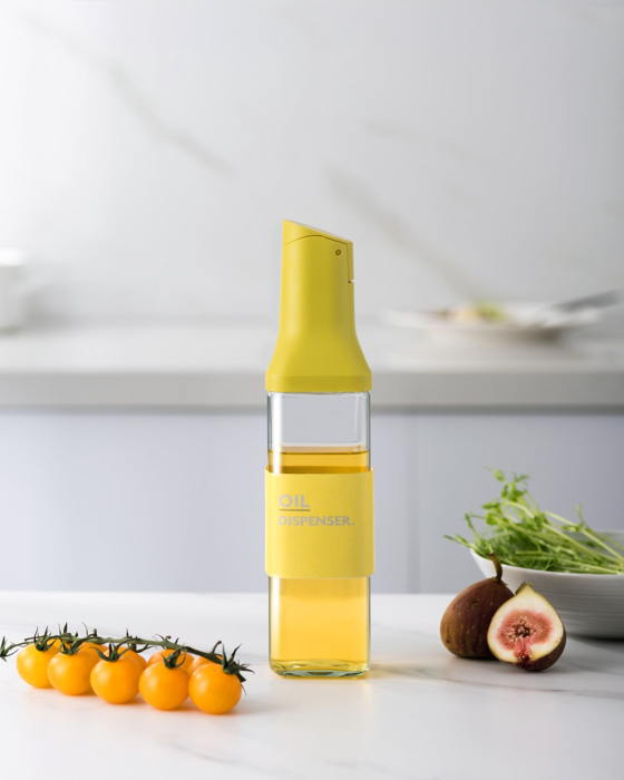 Bình Rót Dầu Thuỷ Tinh La Fonte 500ml-000604-YEL