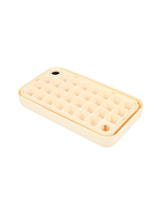 Hộp làm đá La Fonte nhấn nút tự rơi (014571-WHI)