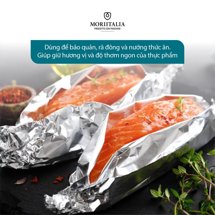 Giấy bạc Moriitalia bọc thực phẩm 30cmx7.62m MNTP00003131