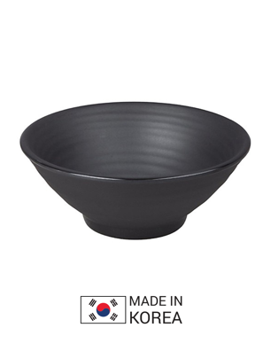 Bát melamin KORMEL 195x75mm màu đen E10033.B
