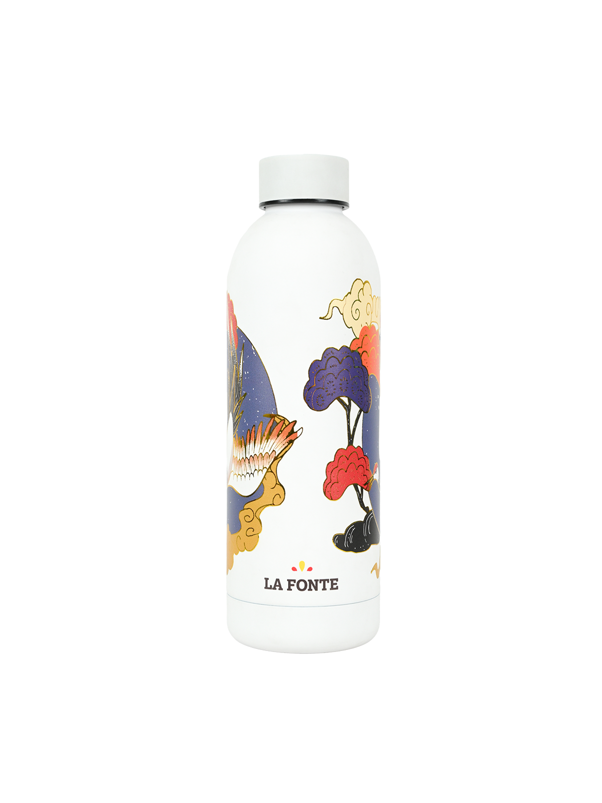 Bình Giữ Nhiệt La Fonte In Hình 3D Chim Hạc-500ML-014793
