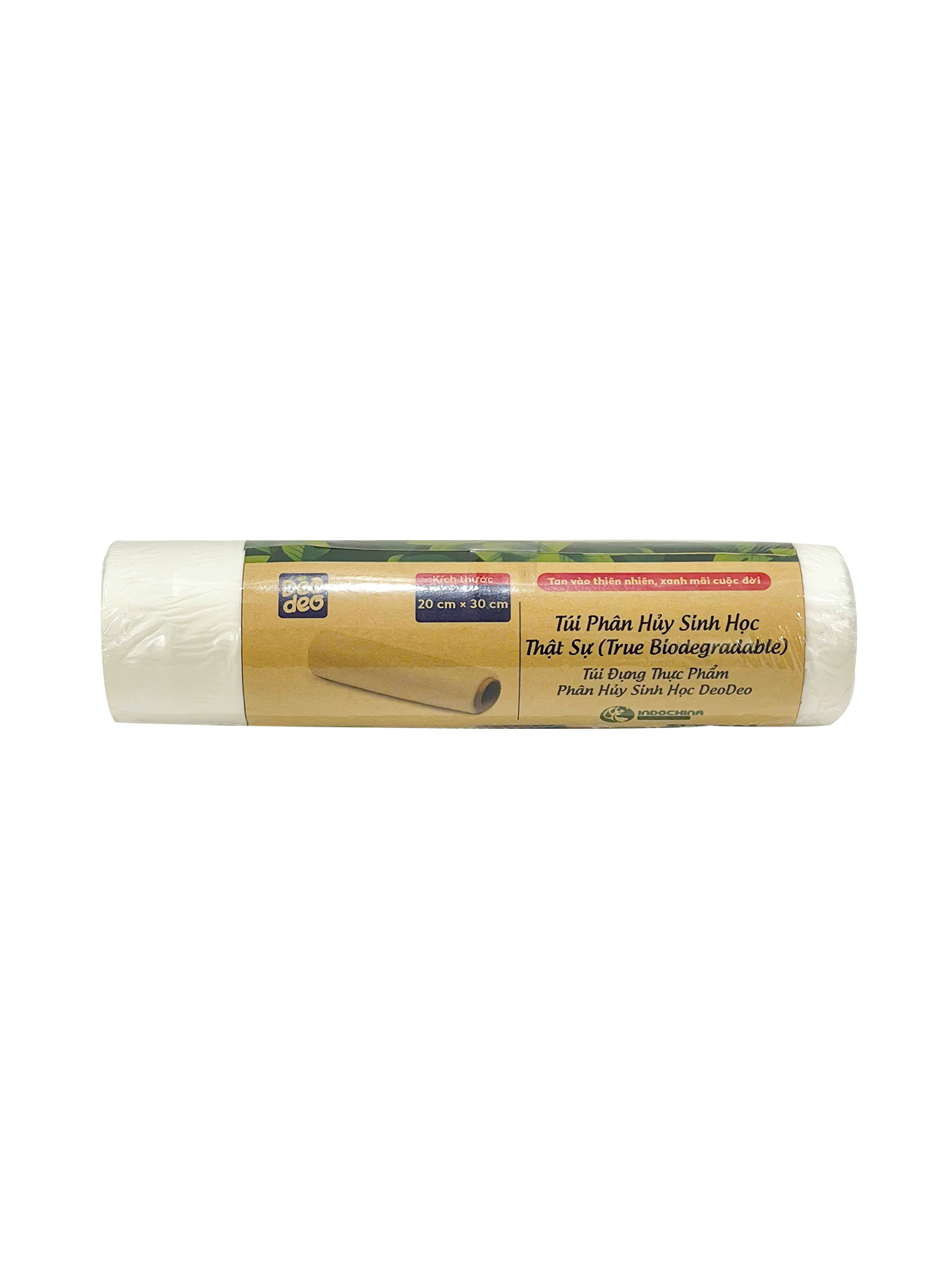 Túi phân hủy sinh học thật sự (Túi đựng thực phẩm Deodeo 20 cm x 30 cm - 300g)-TDTP00000659