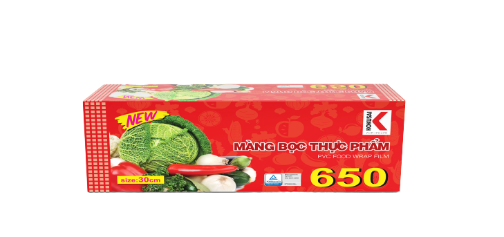 [BAO BÌ CŨ] Màng bọc TP Kokusai 30cmx650 - dao nhựa - MBTP00004534